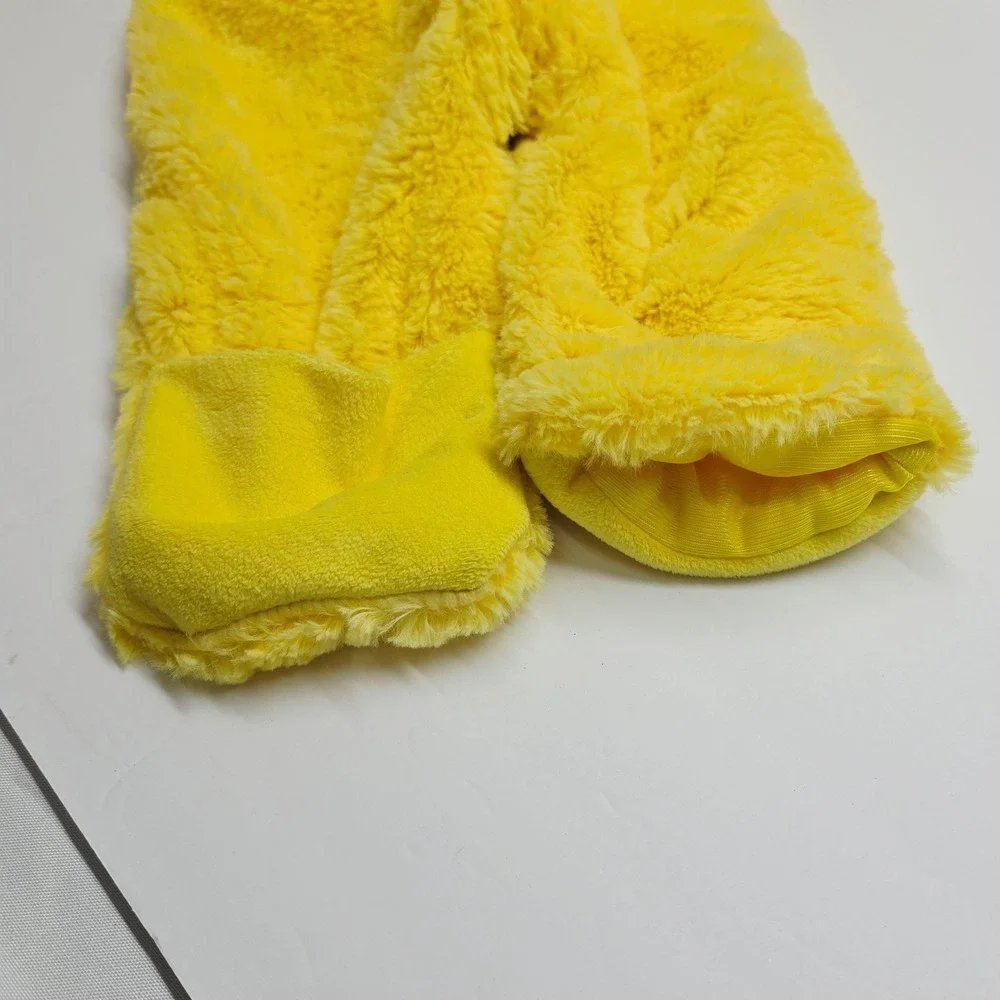 Target Chicken Costume Kids 0-6M Yellow Plush Hooded One Piece Coverall
